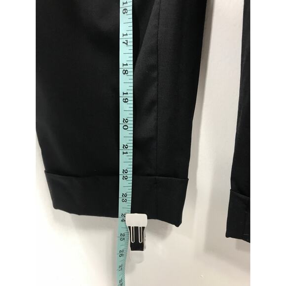 New Alice + Olivia Lace Bodice Jumpsuit Sleeveless Lace Overlay Wool 6 Holiday - Picture 15 of 16